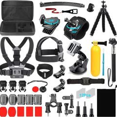 Action Cameras Accessory Set, 50-in-1 Sports Camera Accessories