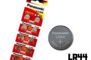 Panasonic LR44 A76 AG13 1.5V Alkaline Button Cell Batteries 10pcs