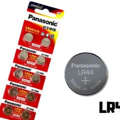 Panasonic LR44 A76 AG13 1.5V Alkaline Button Cell Batteries 10pcs