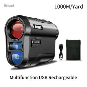 Nohawk 1000m Golf Laser Rangefinder for Hunting Range Finder With Slope Compensation for Golfer Monoculars Distance Meter
