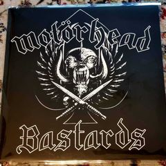 LP Motorhead: Bastards Black Vinyl Record 2013, ZYX Music GCR 20002-1N - Motorhead-Iron fist.1982, LP.204 636-320.Bronze Records.