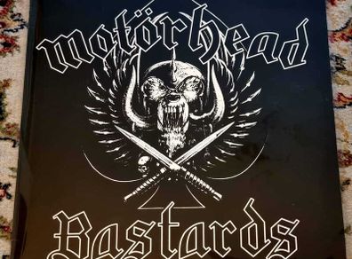 LP Motorhead: Bastards Black Vinyl Record 2013, ZYX Music GCR 20002-1N - Motorhead-Iron fist.1982, LP.204 636-320.Bronze Records.