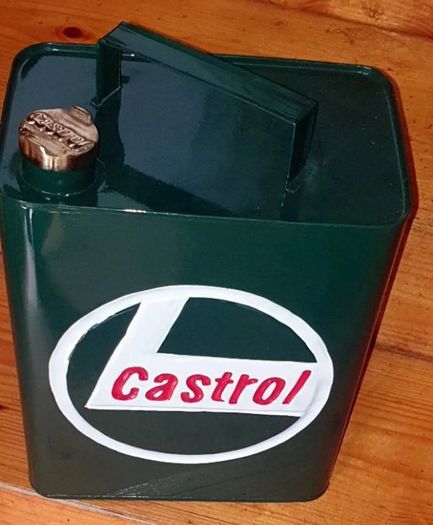 Vintage Castrol Motor Oil Can