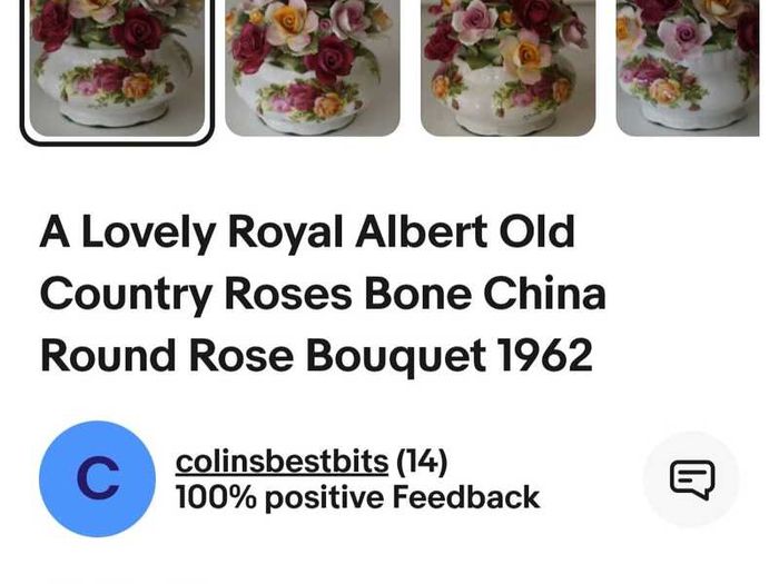 Royal Albert Old Country Roses Bone China Round Rose Bouquet