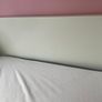 White Ottoman double bed with detachable headboard Image 7