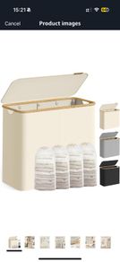 Laundry basket  - 4 sections
