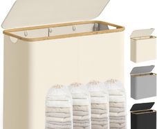 Laundry basket  - 4 sections