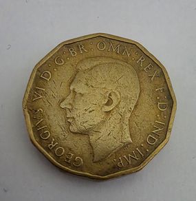 1938 british 3 pence