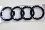 Audi rear rings badge gloss black