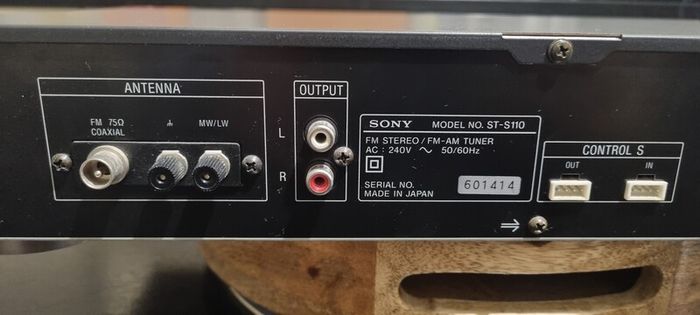 Sony ST-S110 Tuner