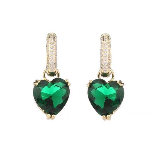 Heart-shaped earrings
