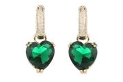 Heart-shaped earrings