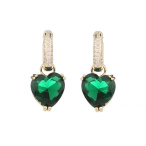 Heart-shaped earrings