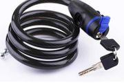 Bike lock coil with mounting bracket