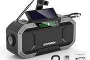 Emergency Solar Hand Crank Radio 5000mAh Power Bank Charger Flash Light Outdoor Camping Survival Radio outdoor survival