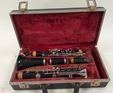 Vintage Boosey and Hawkes London Regent Clarinet with Hard Carrying Case