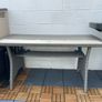 Large rattan garden table Image 2