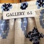 Gallery Ladies White And Blue Blouse Top oversized size 10 including postage Image 2