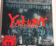 Yakuza Dead souls limited edition steelbook PS3 PlayStation 3