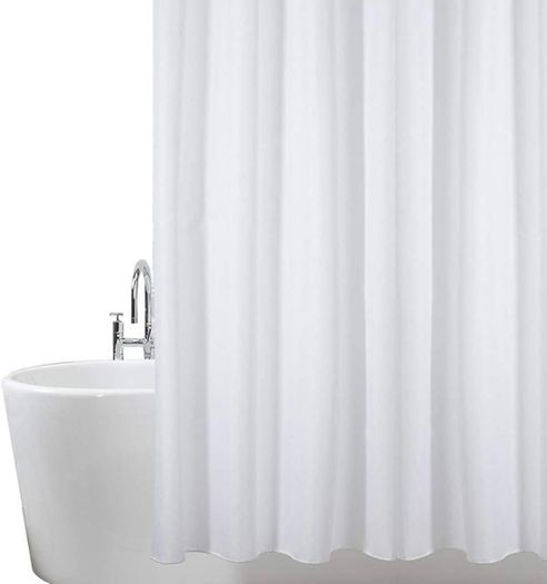 Shower Curtain Mould and Mildew Resistant Solid, 180 x 180 cm (FREE POSTAGE)