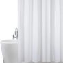 Shower Curtain Mould and Mildew Resistant Solid, 180 x 180 cm (FREE POSTAGE) Image 3