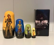 The Walking Dead Telltale Nesting Dolls Clementine