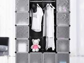 Boltless wardrobe Black storage unit   858 L