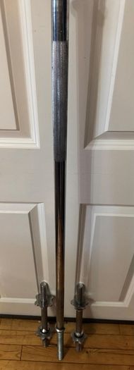 Barbell Solid 5FT + Solid Dumbells Pair