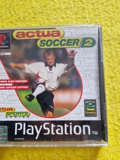 Actua Soccer 2 PlayStation1 Ps1 PlayStation2 Ps2 games Original
