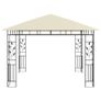 Gazebo with Mosquito Net 3x3x2.73 m Cream 180 g/m/2 Image 6
