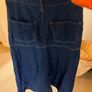 Denim maxi skirt Image 4