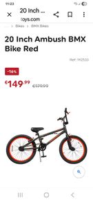 Boys bike
