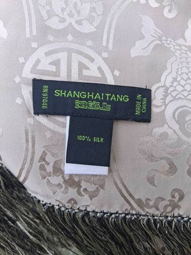 Shanghai Tang 100% silk scarf