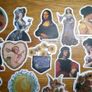 Artist's Famous Paintings Stickers Decals Image 2