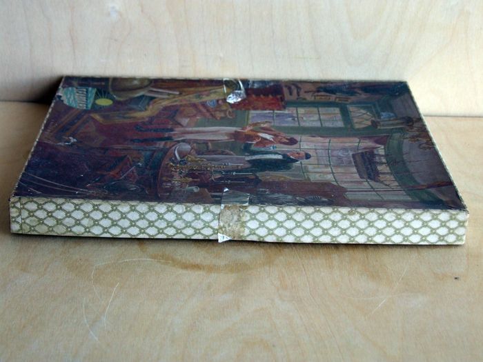 Seaboard Irish-made vintage plywood jigsaw puzzle "A Rare Piece"