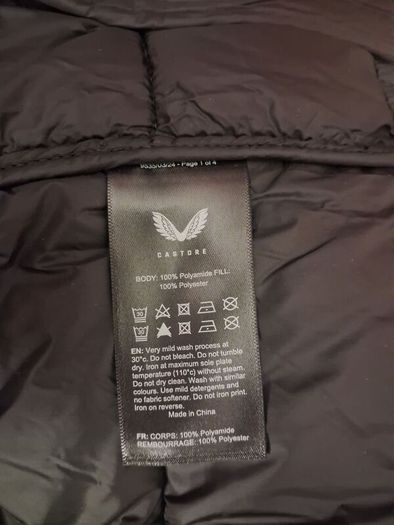Brand New Castore Ireland Core Puffer Jacket - Size - U.K.16 - RRP - 55.00