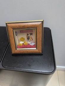 3D Teddy Waiting Room  Boxed Picture.