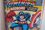 Large Captain America Canvas Print