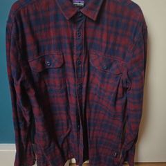 patagonia checkered shirt