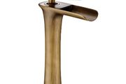 UG Basin Mixer Tap, Waterfall Effect - Antique look