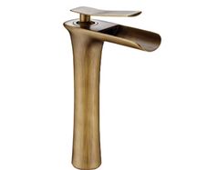 UG Basin Mixer Tap, Waterfall Effect - Antique look