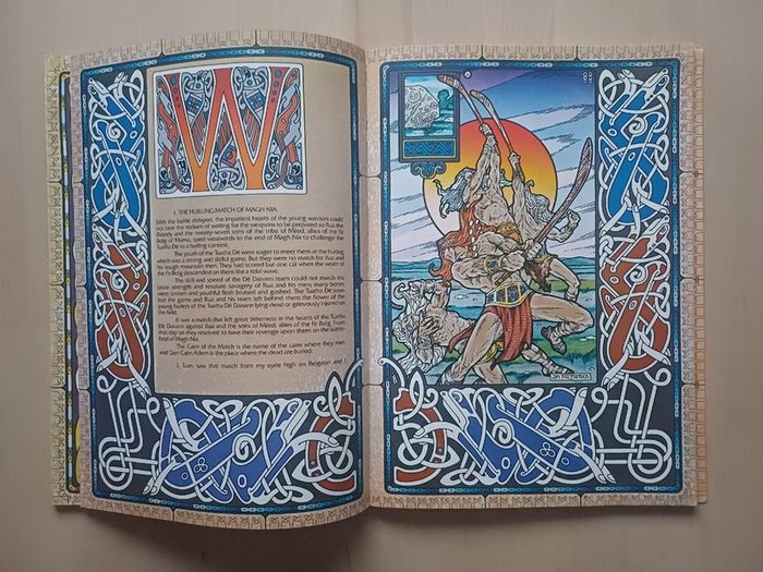 The Book of Conquests by Jim Fitzpatrick (Irish Legends Fantasy Illustrated First Edition Paperback 1978)