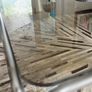 Vintage 1970s Space Age / Bauhaus Style Chrome & Smoked Glass Coffee Table Image 4