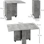 Folding Dining Table Image 3
