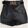 Leather Skirt- Shorts Image 4