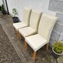 leather chairs x4 Image 3