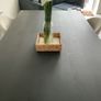 solid wood large black kitchen table Image 4