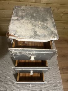 Bedside locker Solid wood