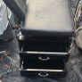 Pedicure chair x 2 therapist seats x 2  chair tables x 2 Image 6