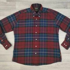 Barbour Classic Tartan Check Shirt Mens XL Tailored Fit